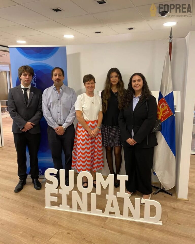 Reunión en la Embajada de Finlandia