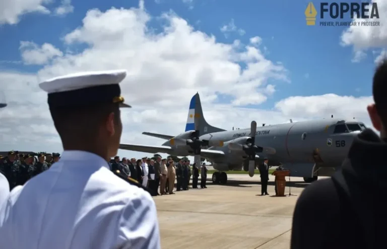 Ceremonia de incorporación del segundo P-3C Orion
